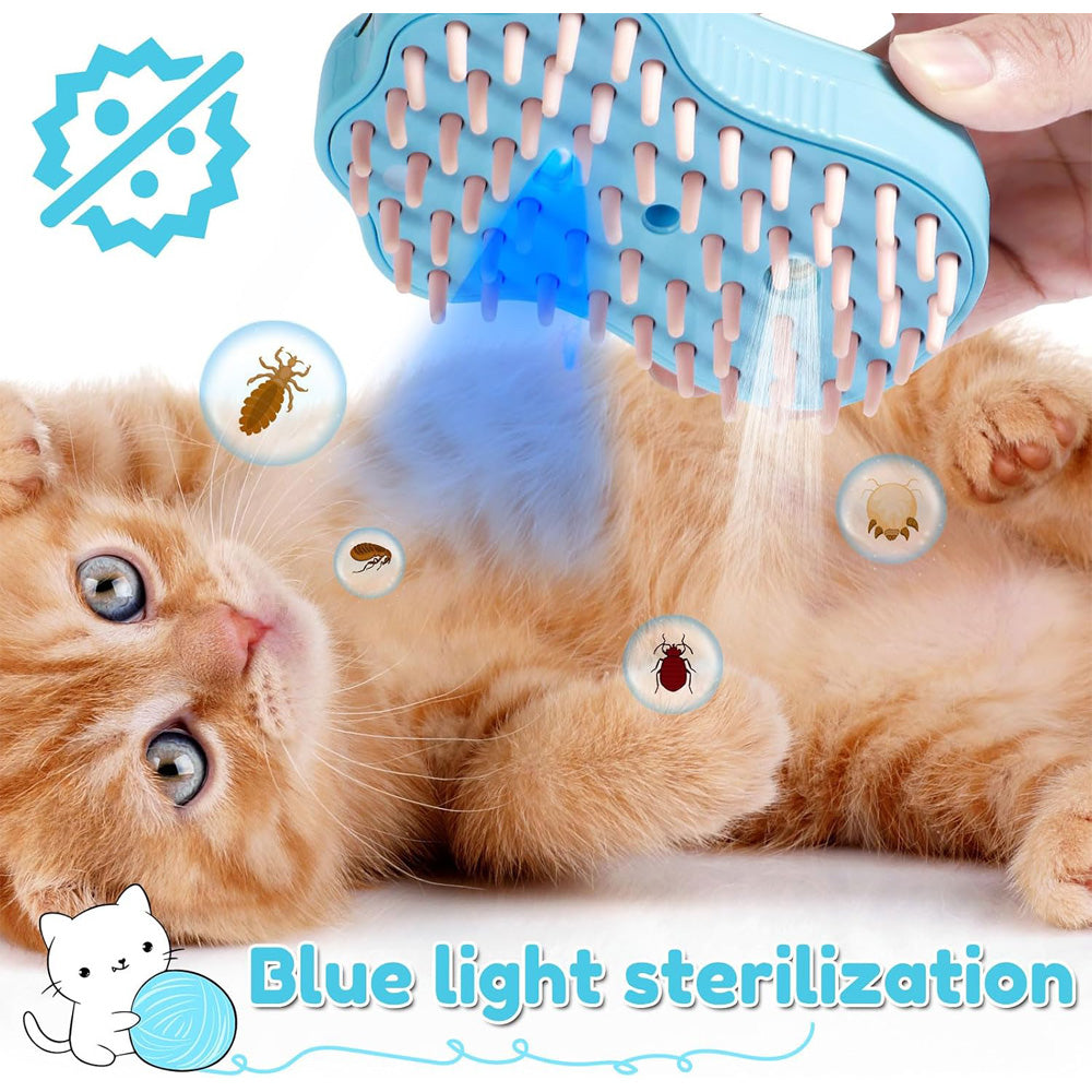 Paw-Shaped Rechargeable Steam Brush for Cats & Dogs, photo 6 of 8