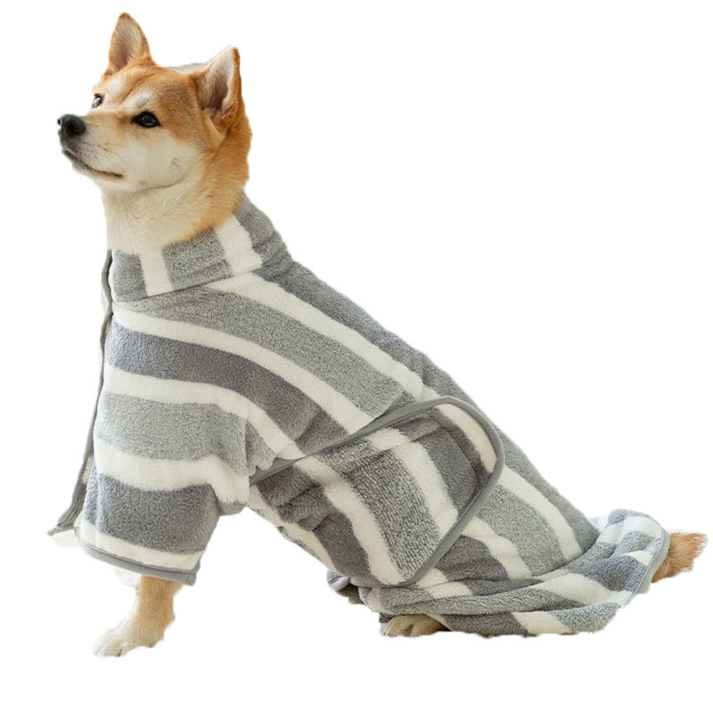 Coral Fleece Bathrobe for Dogs and Cats, photo 9 of 10