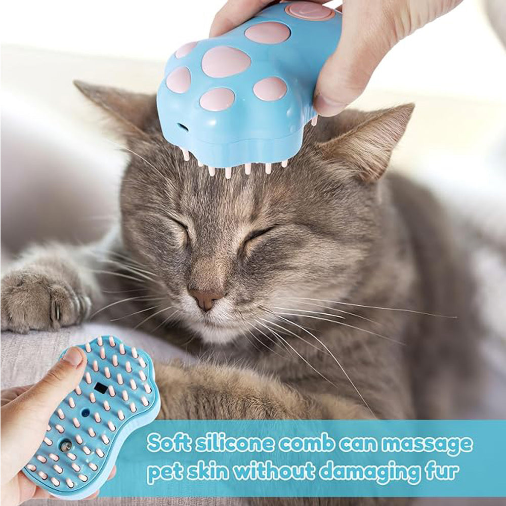 Paw-Shaped Rechargeable Steam Brush for Cats & Dogs, photo 5 of 8