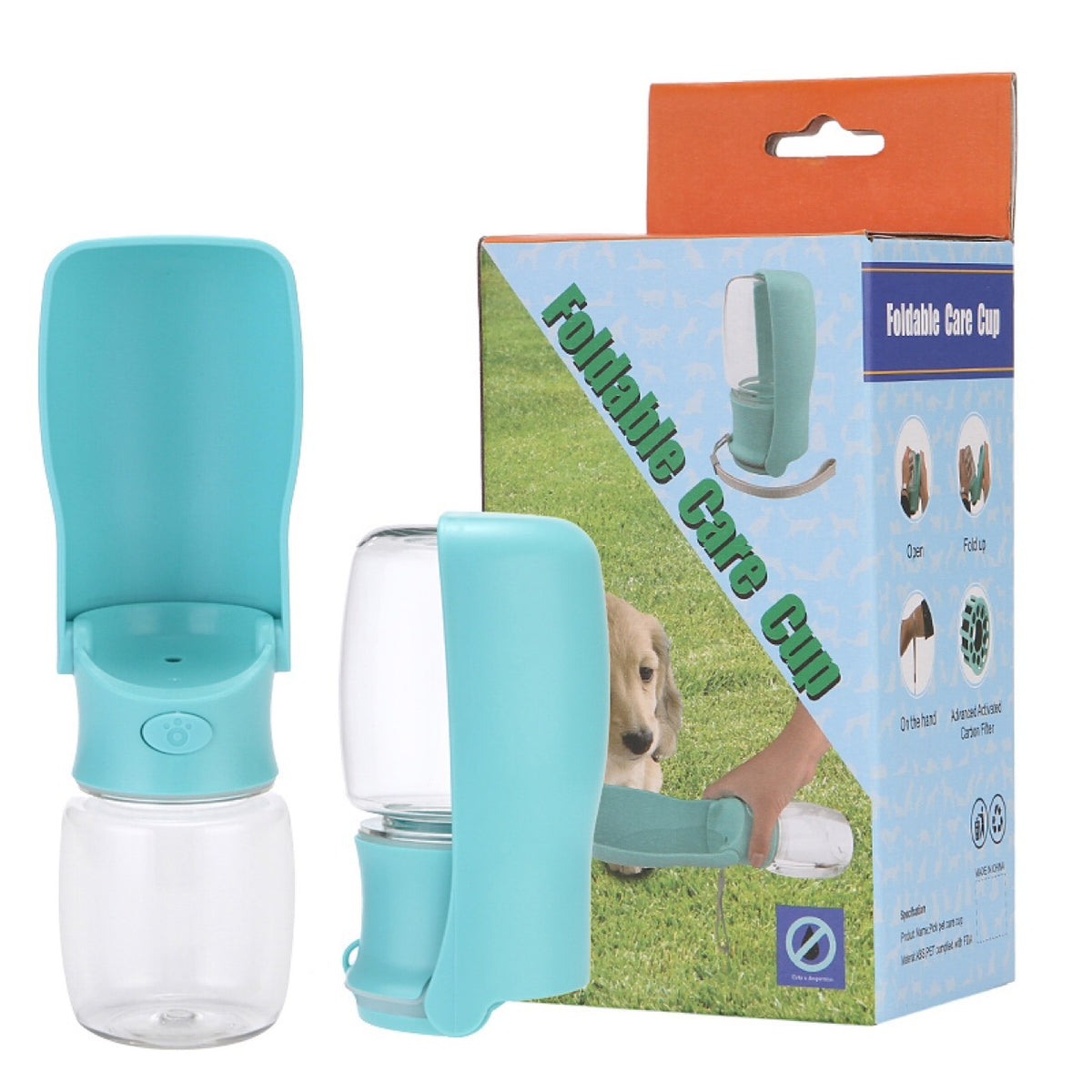 Foldable pet water bottle, additional product photo