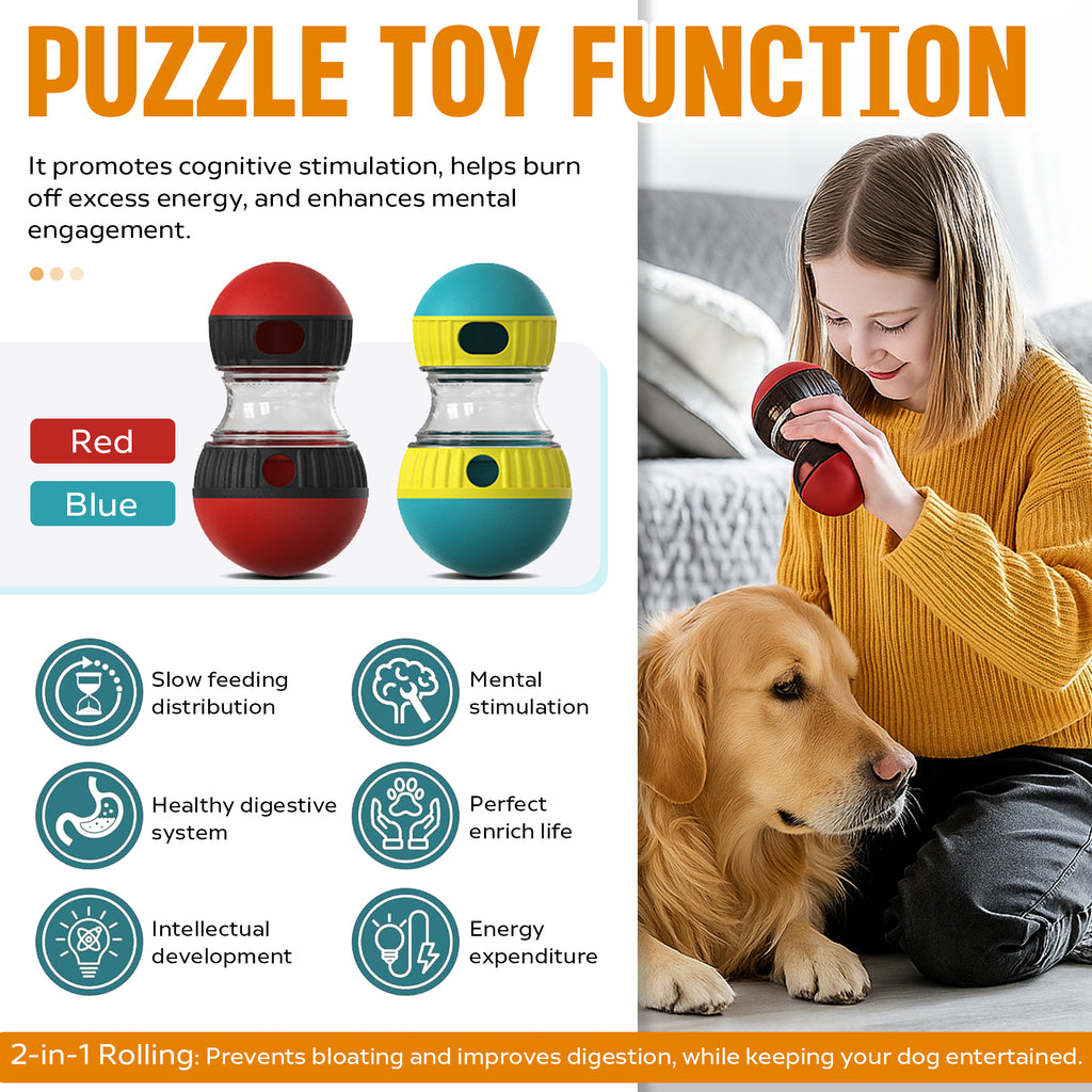 Adjustable Treat-Dispensing Ball for Dogs, photo 2 of 5