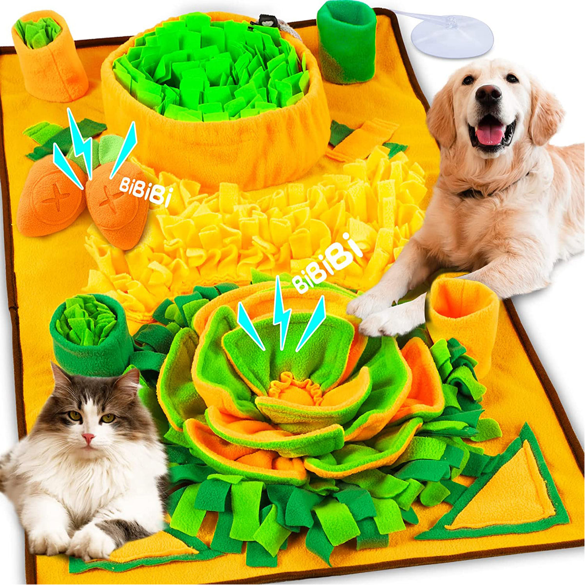 Snuffle mat for dogs, style A, main product photo
