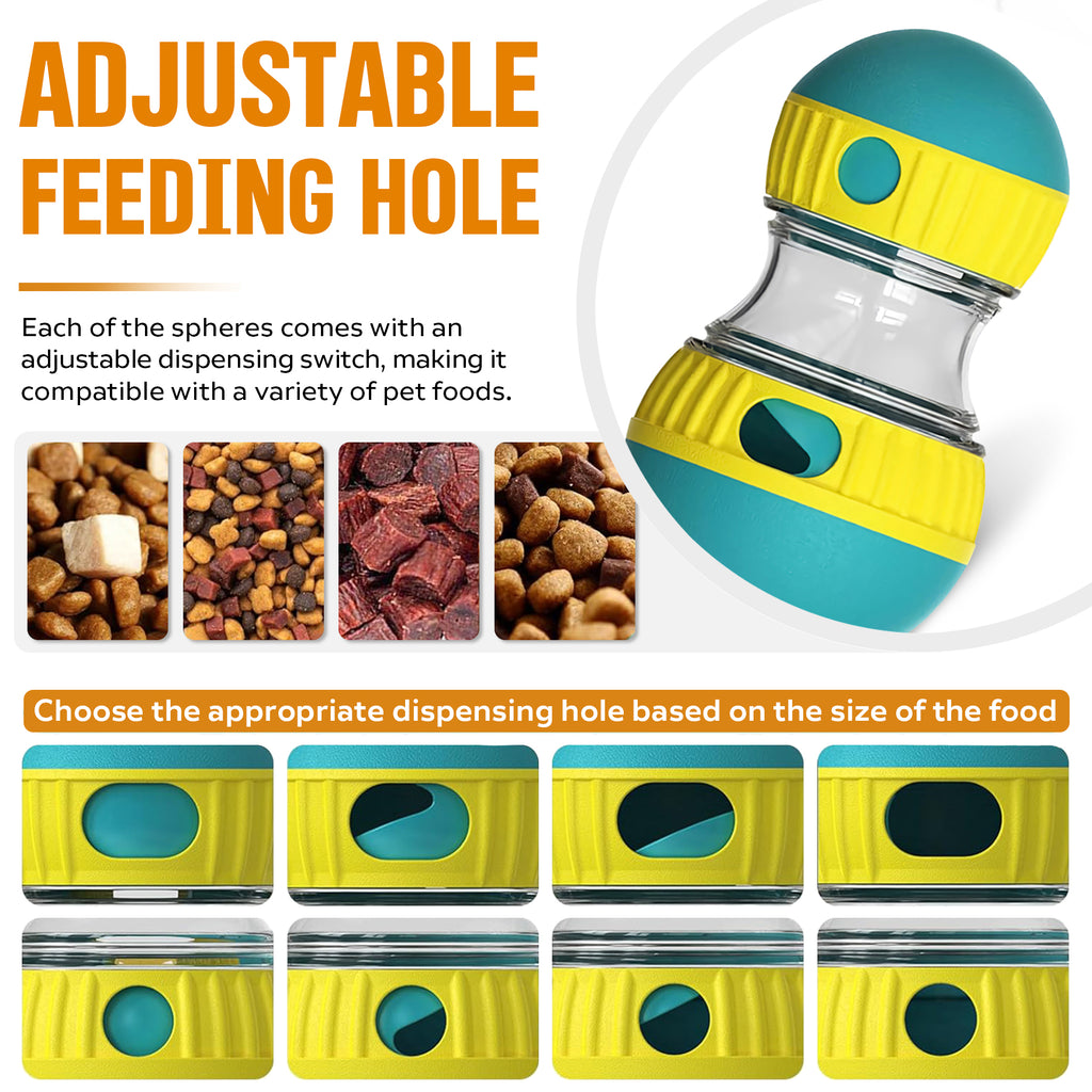 Adjustable Treat-Dispensing Ball for Dogs, photo 3 of 5