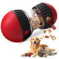 Adjustable Treat-Dispensing Ball for Dogs in Red, photo 1 of 5