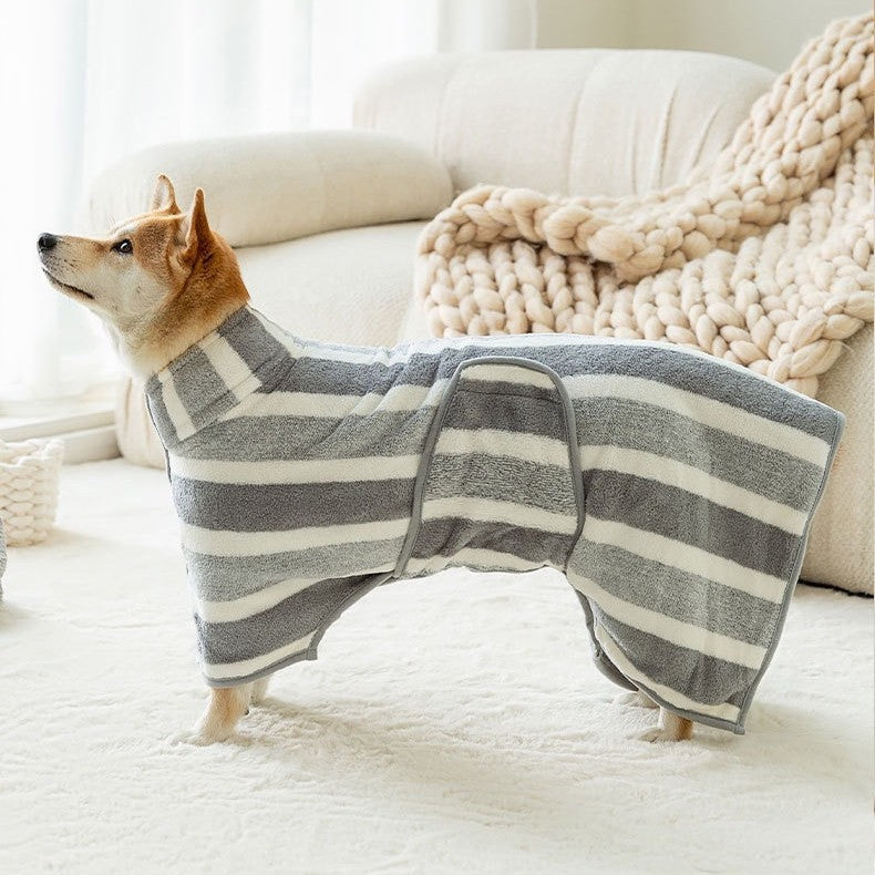 Coral Fleece Bathrobe for Dogs and Cats, photo 5 of 10