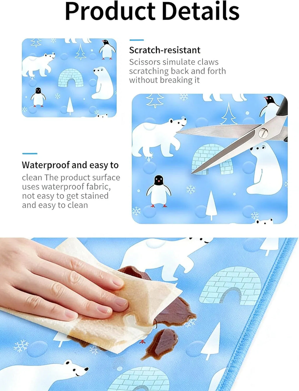 Gel-Free Dog Cooling Mat, 90 x 60 cm, photo 2 of 9